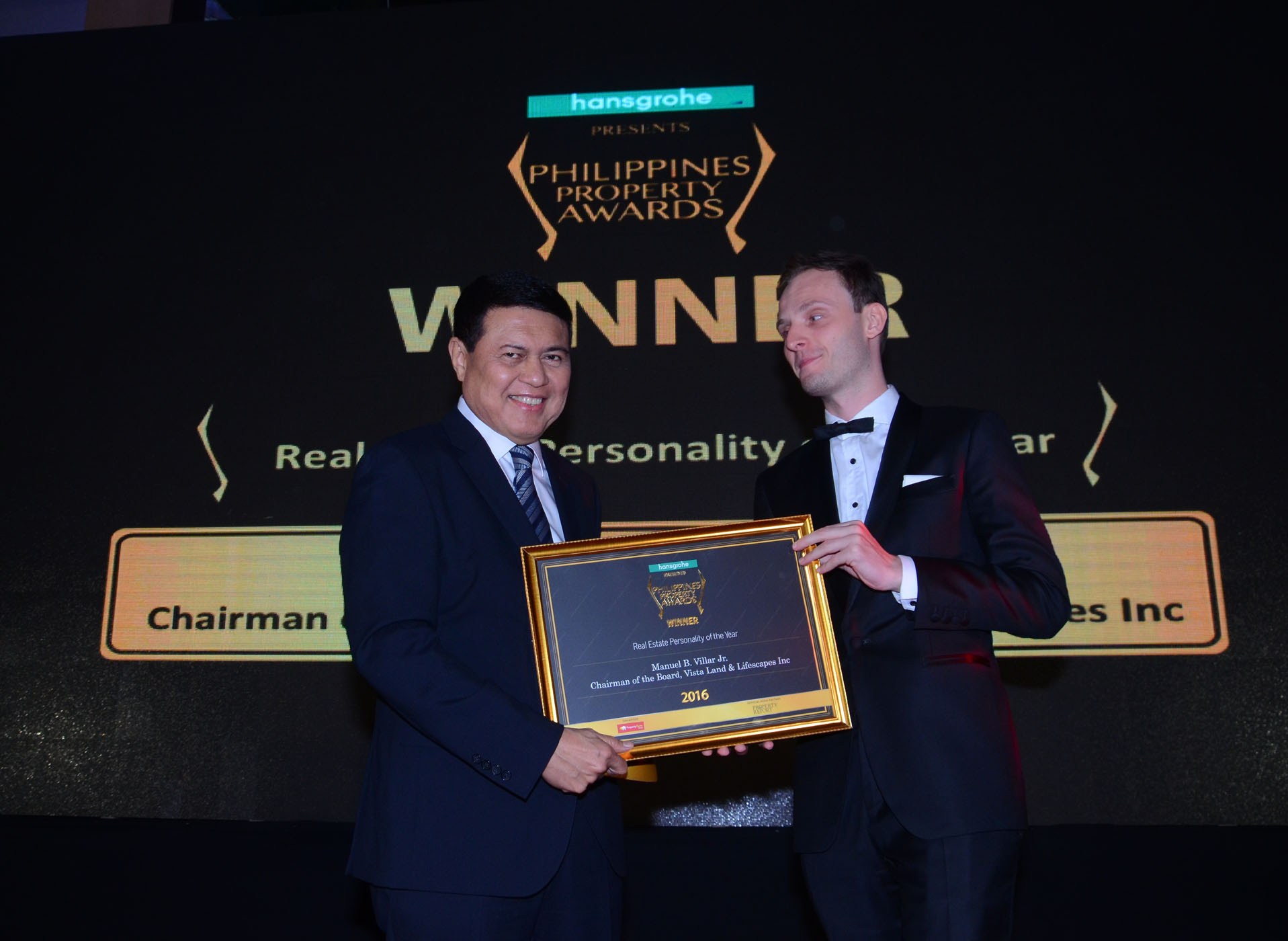 PHILIPPINES PROPERTY AWARDS Real Estate Personality of the Year